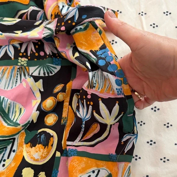 Patagonia Pink, Yellow & Teal Floral Tie Sundress - Picture 5 of 5